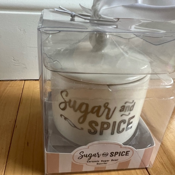 Mini Sugar Dish - “Sugar & Spice” “Everything Nice” - Picture 3 of 4